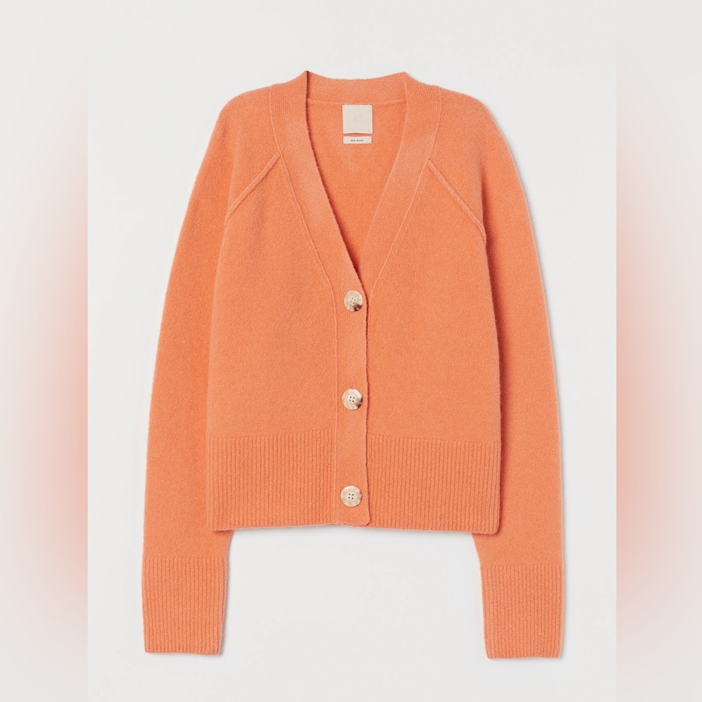 H&M boxy wool-blend cardigan